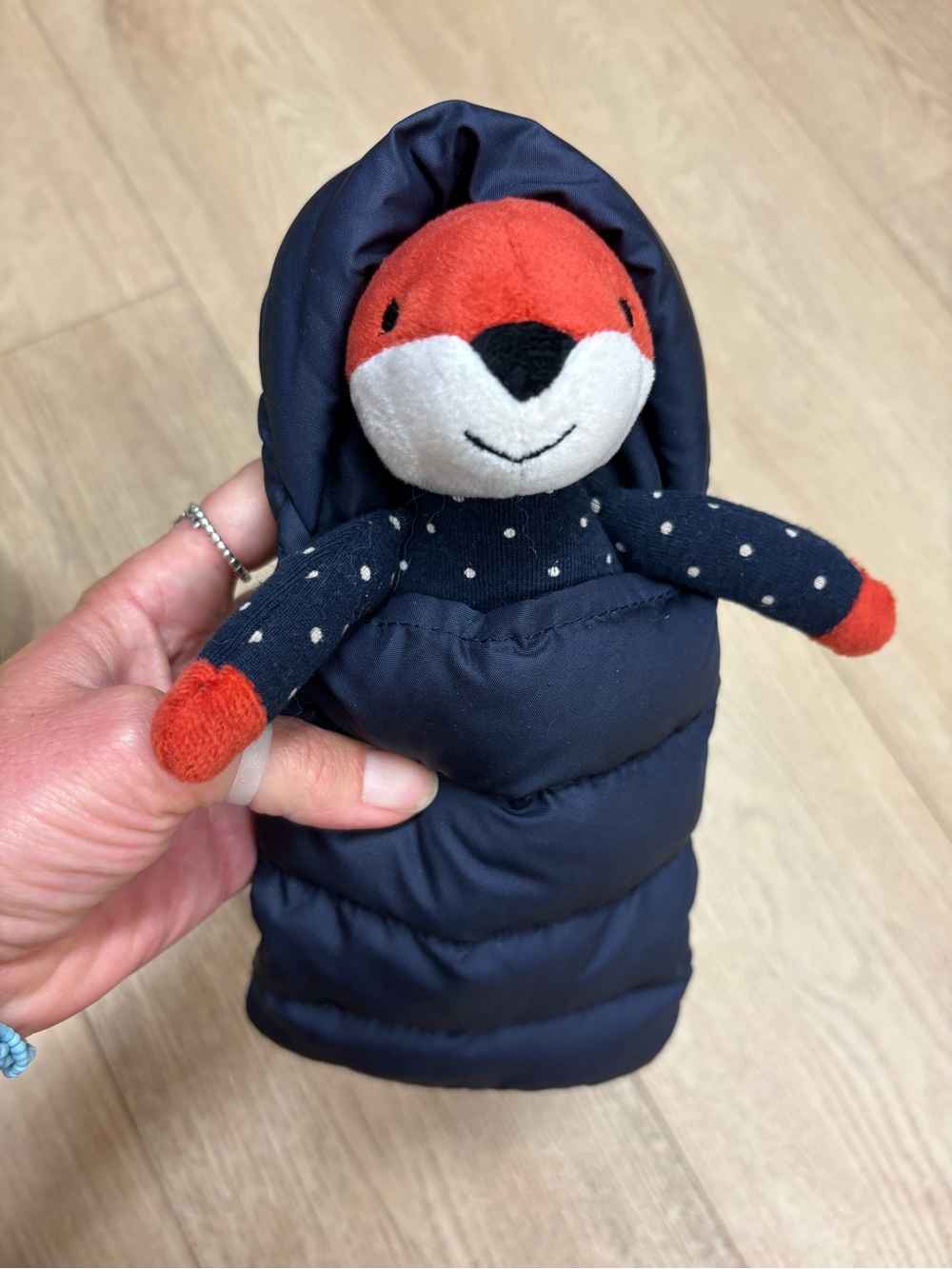 Jellycat Snuggler Fox. In Sleeping Bag Collection
Soft Plush Toy